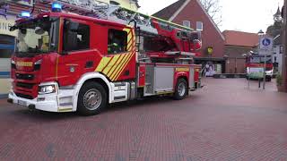 Abrücken vom Frühlingsmarkt in Wittmund  Freiwillige Feuerwehr Wittmund  DRK Bereitschaft Wittmund [upl. by Paulson]