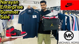 Narayan Enterprises Summer Biggest Sale 😱  Export Surplus  Nike Columbia [upl. by Ddene976]