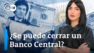 Qué dicen los expertos del plan de Milei para “dinamitar” el Banco Central y dolarizar la economía [upl. by Essa]