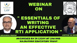 EP1 ESSENTIALS FOR WRITING AN EFFECTIVE RTI APPLICATION [upl. by Isia]