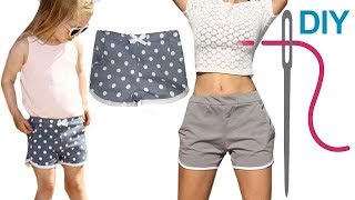 Kurze Hose nähen für Anfänger – DIY Hot PantsShorts quotMINAquot [upl. by Cirted]