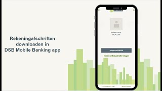 Rekeningafschriften Downloaden in DSB Mobile Banking App [upl. by Armalda]