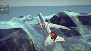 Besiege Flight 1 besiege besiegeairplanecrashes besiegeplanecrash [upl. by Odessa]