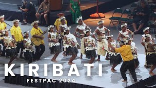 Kiribati  Opening Ceremony FestPAC 2024 [upl. by Anoit]