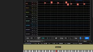 UVI Falcon 2  PerVoiceNote Modulation on Drum Sequencer [upl. by Leikeze]