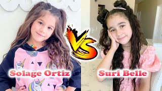 Solage Ortiz VS Suri Belle Transformation  From Baby To Now Years Old [upl. by Kreis]