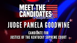 Judge Pamela Goodwine  Kentucky Supreme Court Justice  Meet the Candidates General 2024 [upl. by Miett]