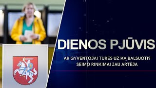 Ar gyventojai turės už ką balsuoti Seimo rinkimai jau artėja  DIENOS PJŪVIS [upl. by Beauchamp269]