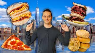 COMPLETE NYC Food Guide Full Documentary Pizza Bagels Hot Dogs Cheap Eats amp More [upl. by Loraine832]