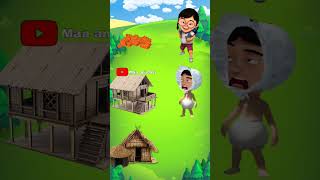 Rumah mana yang kuat dari zombishorts kartun animation [upl. by Sauls]