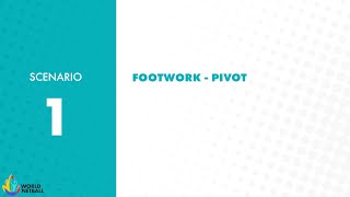 Scenario 1 Footwork  Pivot [upl. by Nojid489]