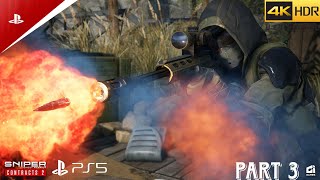 SNIPER GHOST CONTRACTS 2  4K HDR 60 FPS Gameplay  PS5  PART 3 [upl. by Oicnaneb]