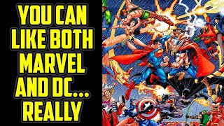 Marvel VS DC  A Pointless Fan War [upl. by Acirret]