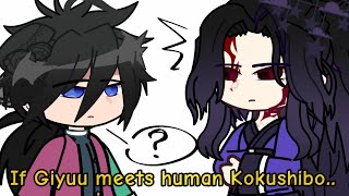 If Giyuu meets Human Kokushibo  Gacha Club  Demon Slayer [upl. by Zoa541]