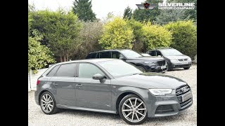 2018 18 AUDI A3 20 TFSI Black Edition Sportback [upl. by Hgielac]