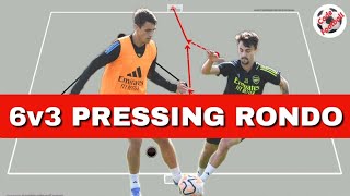 6v3 pressing rondo [upl. by Irtemed]