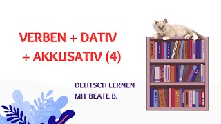 Verben mit Dativ  Akkusativ 4 learngerman deutsch lernen grammar b1 b2 [upl. by Iramat]