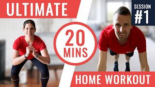 Home Workout Routine for Runners  Follow Along Session 1  No Equipment Strength Training [upl. by Anoiuq]