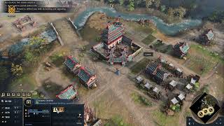 Age of Empires 4 Blockade at Lumen Shan The Mongol Empire [upl. by Gudrin625]