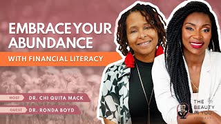 Embrace Your Abundance With Financial Literacy with Dr Ronda Boyd [upl. by Jaunita]