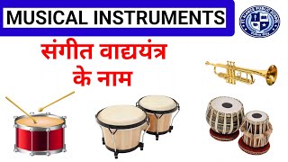 Musical Instruments Names  Musical Instruments  Learn Musical Instruments [upl. by Carmina544]