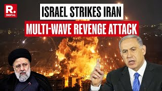 Israel Strikes Iran Military Bases In Multiple Precision Attacks in Tehran [upl. by Kenti355]