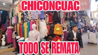 ESTÁN REMATANDO LA ROPA EN CHICONCUAC YA INICIÓ LA GRAN TEMPORADA NAVIDEÑA Córrele qué se Acaban [upl. by Nedyrb]