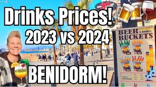 Benidorm  Have drink prices gone up  Lets find out [upl. by Morton949]