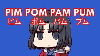 Shiki sings Pim Pam Pom  Pim Pom Pam Pum Fate Grand Order [upl. by Nygem847]