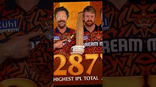 Highest IPL Total 🔥💥💯 shorts explainerss [upl. by Alphonsa]