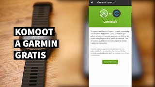 Enviar de Komoot a Garmin Gratis y magicamente [upl. by Rickie]