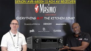 Denon AVRX6800H 114CH Best in Class AV Receiver [upl. by Nyrem]