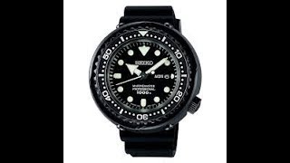 Seiko MarineMaster quotDarthquot Tuna  SBBN025 [upl. by Holly]