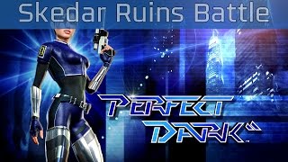 Perfect Dark  Skedar Ruins Battle Shrine Walkthrough HD 1080P60FPS [upl. by Burk]