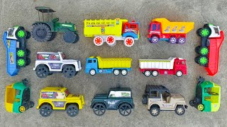 Toys Taken Out From The Sand  Mahindra Tractor  Dump Truck  Mini Tractor  Jcb  Parth Kids [upl. by Thema]