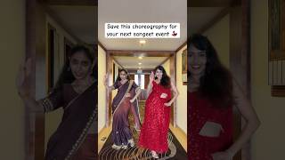 Easy Bollywood dance steps for your next sangeet event😍💃🏻 [upl. by Tatianna]