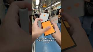 Tá liberado usar esse baralho baralho cardistry cartas cards magic magica reaction metro [upl. by Teiluj]