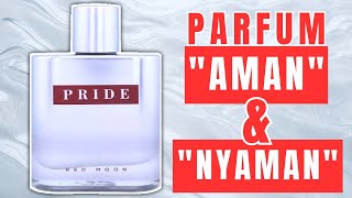 Parfum quotAmanquot amp quotNyamanquot  Fragrance World Pride Red Moon 100ml EDP  Indonesia [upl. by Eilraep]