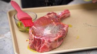 How to cook a tomahawk steak  Reverse Sear Tomahawk Steak recipe [upl. by Nac450]