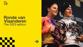 Ronde van Vlaanderen 2023  A day to remember [upl. by Otreblif575]