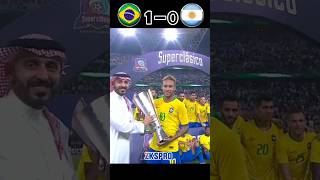 Argentina VS Brazil Super Clasico Final 2018 Match Highlights football highlights shorts [upl. by Service116]