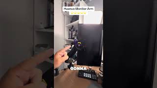 Huanuo makes the best monitor arms The Huanuo Single Monitor Arm is super simple to install and [upl. by Power]