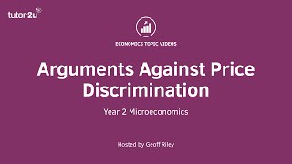 Price Discrimination  Arguments Against [upl. by Seema519]