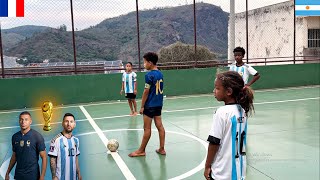 França vs Argentina  Copa do Mundo 2024 [upl. by Siegler645]