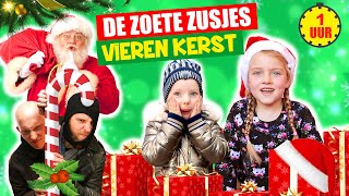 DE GROTE ZOETE ZUSJES VIEREN KERST SPECIAL Home Alone 1amp2 Kerst Challenges En Meer♥DeZoeteZusjes♥ [upl. by Cinomod334]