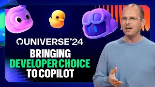 GitHub Universe 2024 opening keynote delivering phase two of AI code generation [upl. by Enirac]