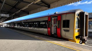 Trains In Carmarthen 22112024 [upl. by Atthia]