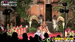 Legong amp Barong Dances in Ubud Palace Ubud  Bali  Pt Hiro Chan Tour amp Travel [upl. by Immanuel]