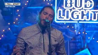 Post Malone  I Fall Apart Live From The Bud Light x Post Malone Dive Bar Tour Nashville [upl. by Tallie]