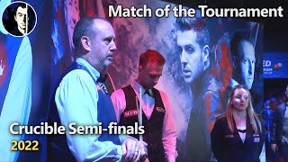 Best Match of the Tournament  Judd Trump vs Mark Williams  2022 World Snooker Championship SF [upl. by Calva]